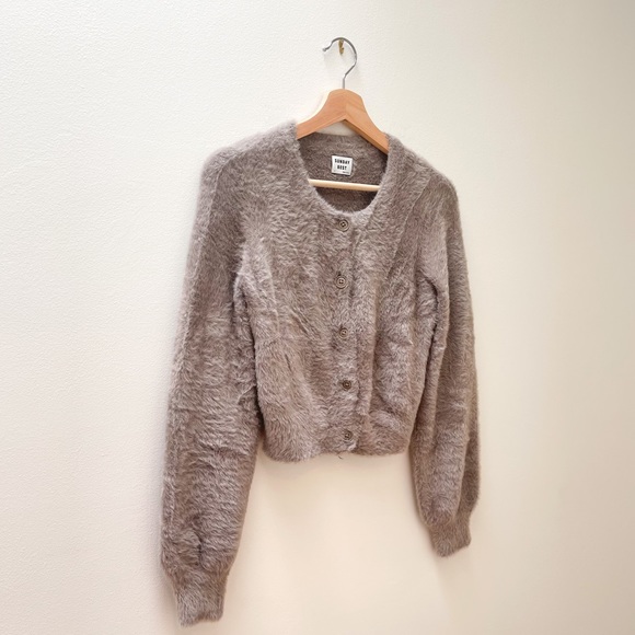 Aritzia Sweaters - Carmen Cardigan in Turner Taupe